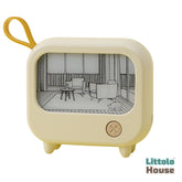 Accent TV Style Lamp | Decorative Add-ons | Cream